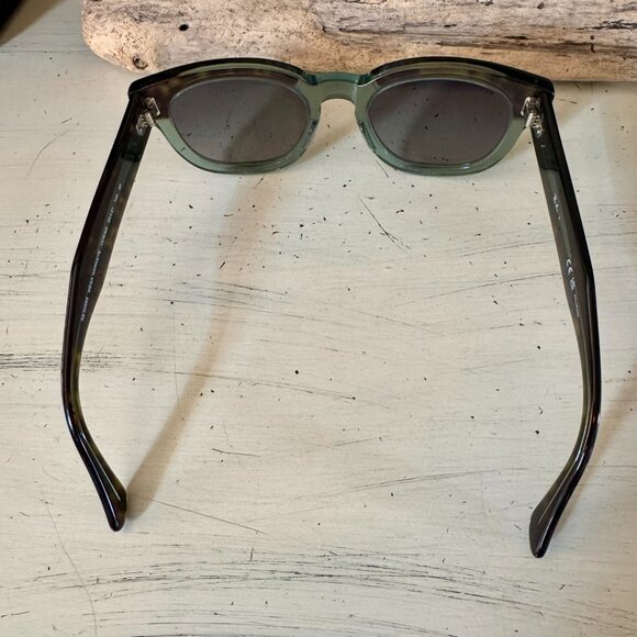 Ray-Ban Mega Hawkeye RB0298 tortoise & green w/ grey lens unisex sunglasses, EUC - Picture 11 of 11
